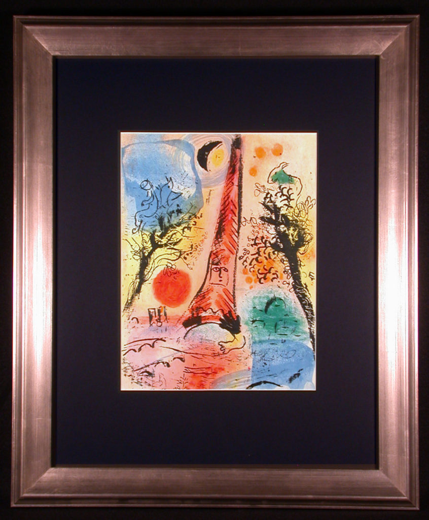 Vision of Paris Lithogr. Marc Chagall | J D Smith Fine Art